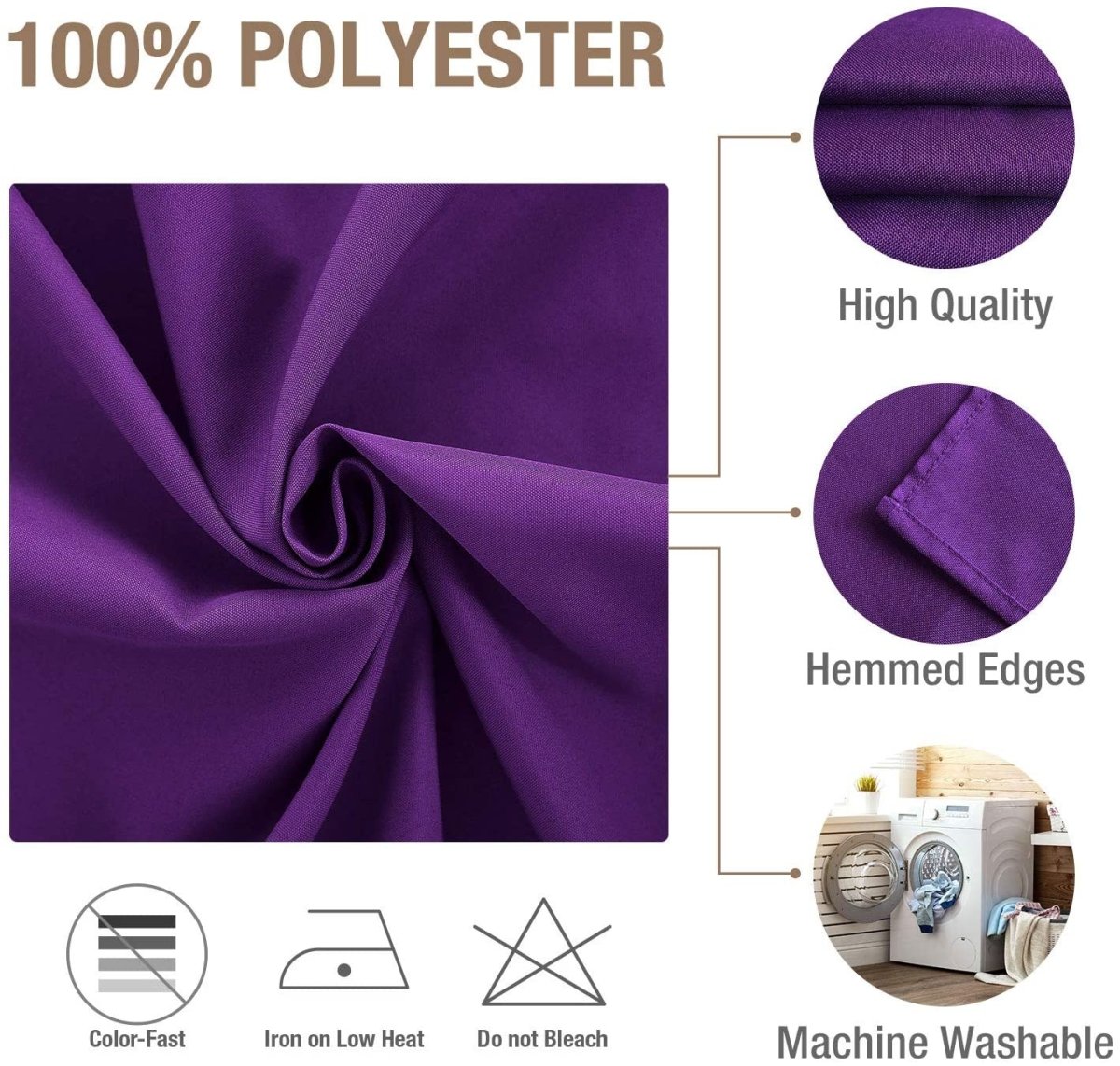 Cloth Napkins Table Napkins Soft Washable and Reusable Set 12 Pcs - Anna's Linens