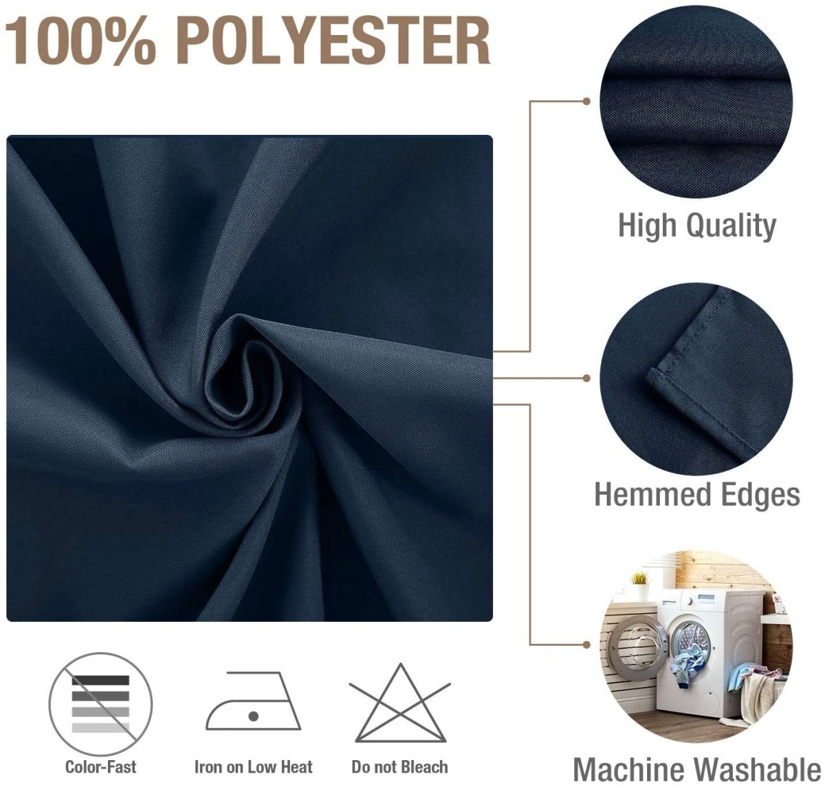 Cloth Napkins Table Napkins Soft Washable and Reusable Set 12 Pcs - Anna's Linens