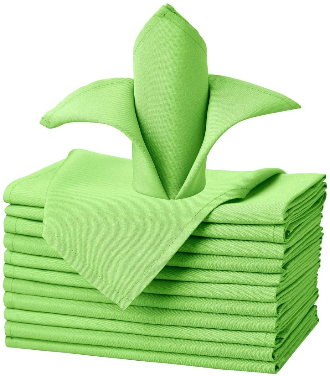 Cloth Napkins Table Napkins Soft Washable and Reusable Set 12 Pcs - Anna's Linens