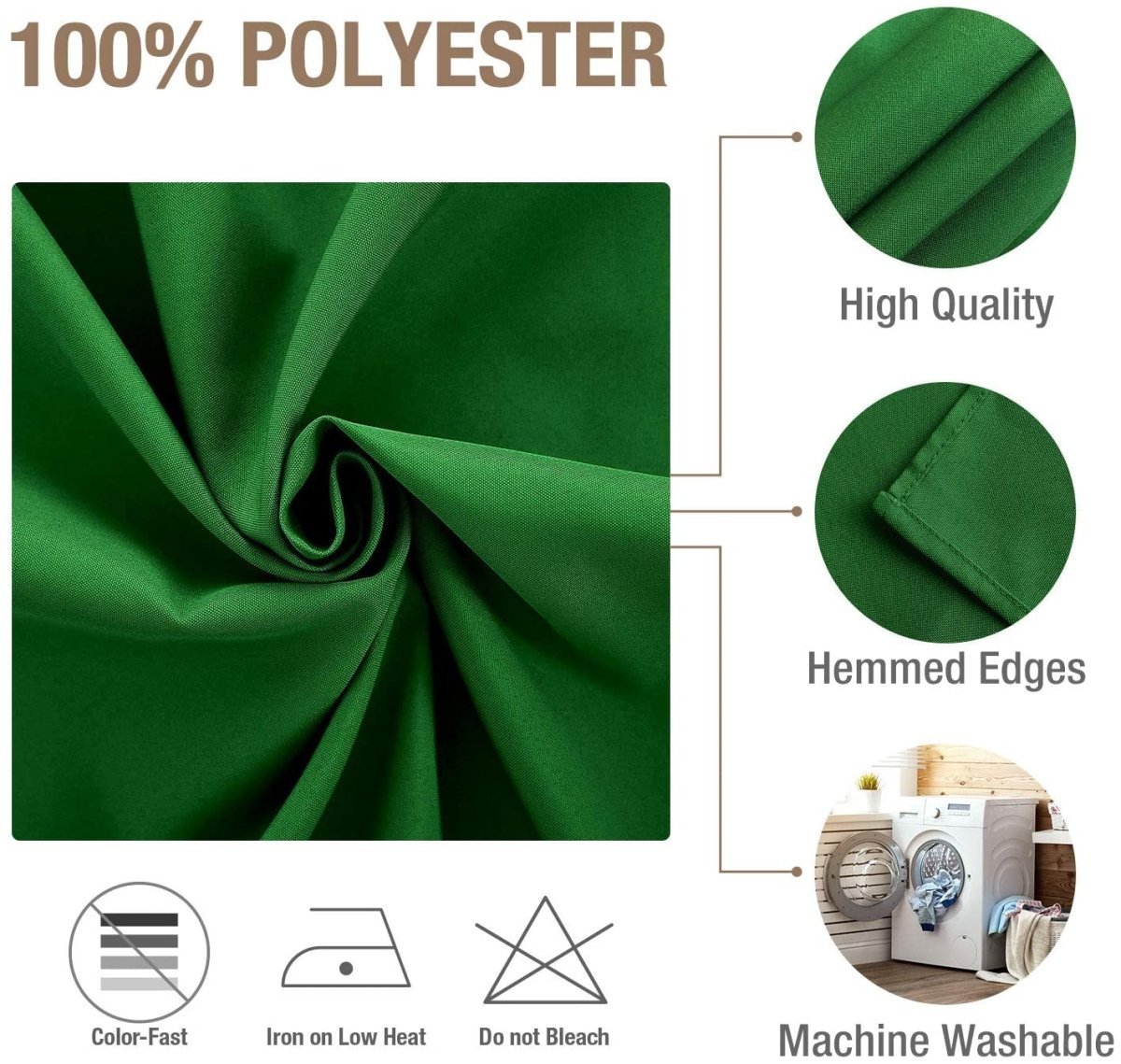 Cloth Napkins Table Napkins Soft Washable and Reusable Set 12 Pcs - Anna's Linens