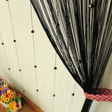 Crystal Beaded Curtain Tassel Curtain - Partition Door Curtain Beaded String Curtain Door Screen Panel Home Decor Divider Crystal Tassel Screen 90x200cm (2 Pack) - Anna's Linens Store