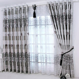 Curtains Drapes Modern Elegant Noble Printing Shade  Valance - Anna's Linens Store