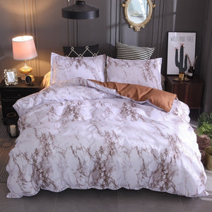 Marble Bedding Duvet Cover Set Quilt Cover PillowCase 3 pcs - Anna's Linens Store