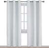 Light Blocking Curtain Soft Fabric 1 Pair