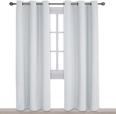 Light Blocking Curtain Soft Fabric 1 Pair