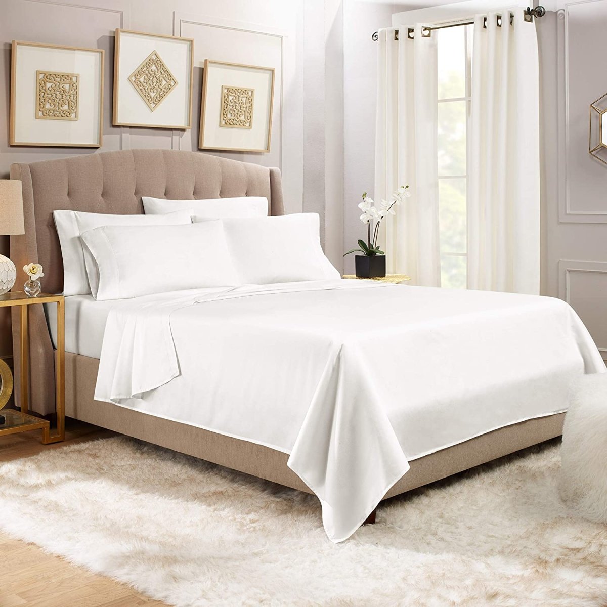 Deep Pocket Hypoallergenic Bedding 6 Piece Set - Anna's Linens