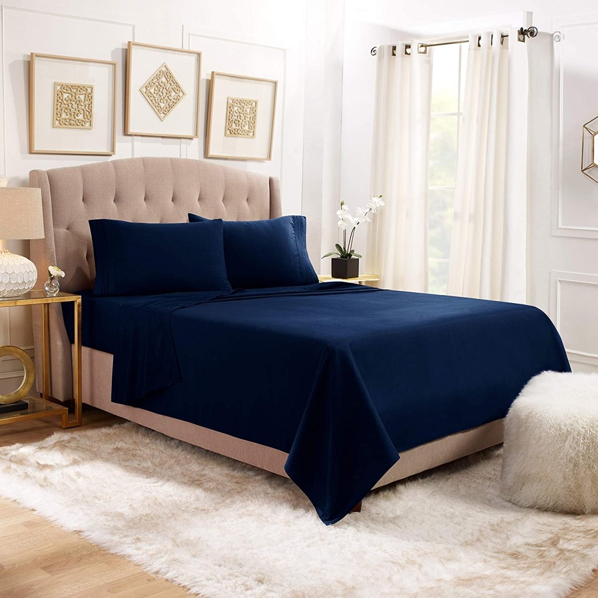 Deep Pocket Hypoallergenic Bedding 6 Piece Set - Anna's Linens
