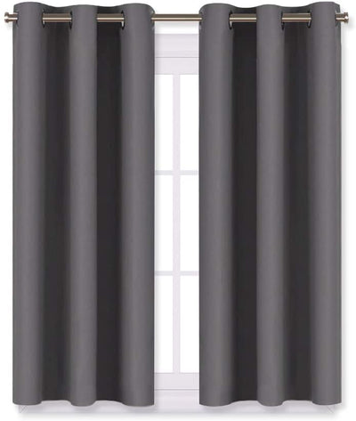 Light Blocking Curtain Soft Fabric 1 Pair