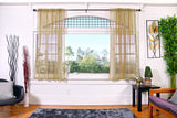 Sheer Curtains. 2 Panels set. - Anna's Linens Store
