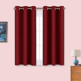 Light Blocking Curtain Soft Fabric 1 Pair