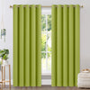 Set of 2 Blackout Window Curtain Treatment Thermal Insulated Drapery Panels - Anna's Linens Store
