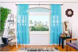 Sheer Curtains. 2 Panels set. - Anna's Linens Store