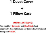 Duvet Cover Set Soft London Themed Comforter Cover Set 3 Pieces - Anna's Linens Store