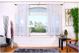 Sheer Curtains. 2 Panels set. - Anna's Linens Store