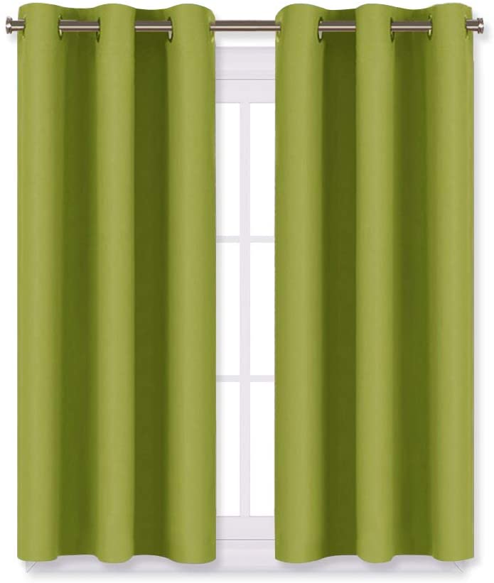 Light Blocking Curtain Soft Fabric 1 Pair