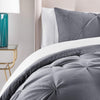 Gray Pinch Pleat