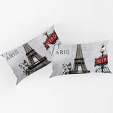 Duvet Cover Set Soft London Themed Comforter Cover Set 3 Pieces - Anna's Linens Store