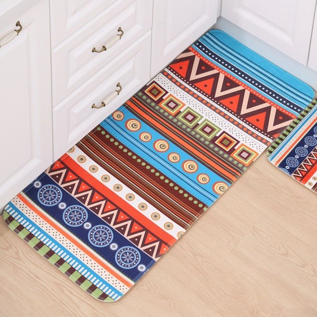 Home Entrance Flannel Doormat Modern Kitchen Mat Bath Carpet Floor Mat - Anna's Linens