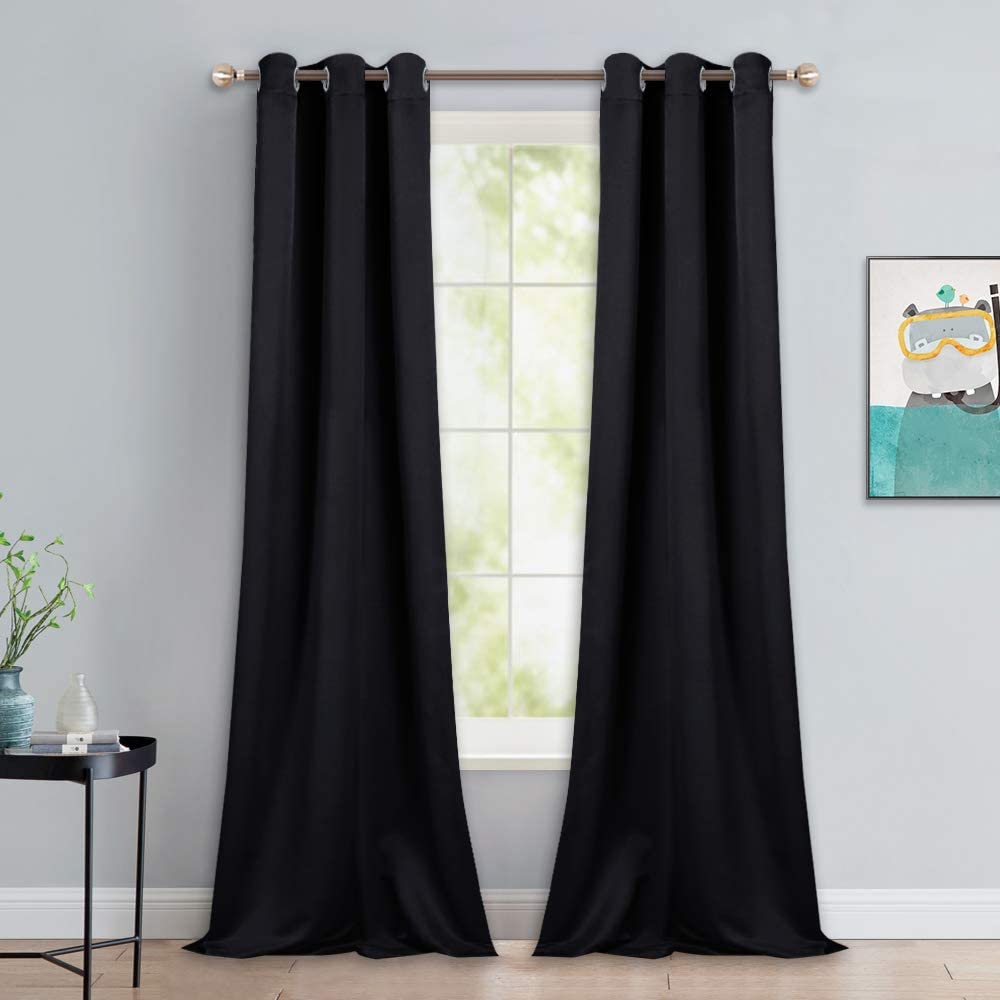 Light Blocking Curtain Soft Fabric 1 Pair - Anna's Linens