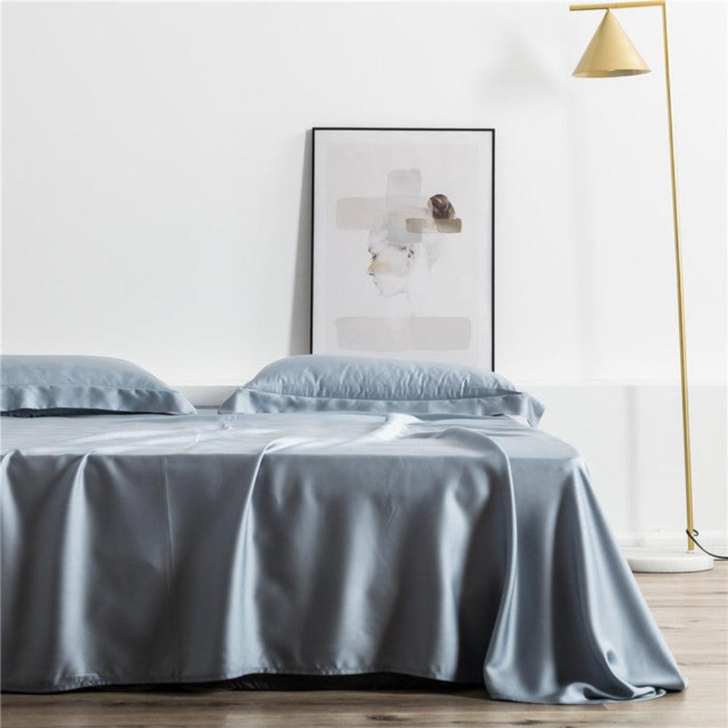 Luxury 100% Silk 25 Momme Silk Beauty Healthy Skin Flat Bed Sheet - Anna's Linens