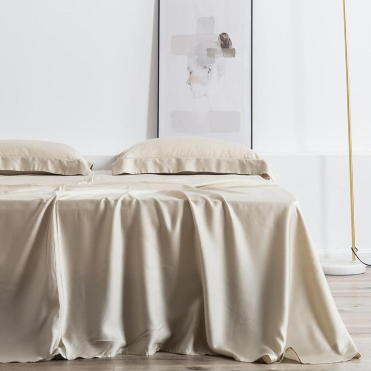 Luxury Silk 25 Momme Silk Beauty Healthy Skin Flat Bed Sheet – Anna's ...