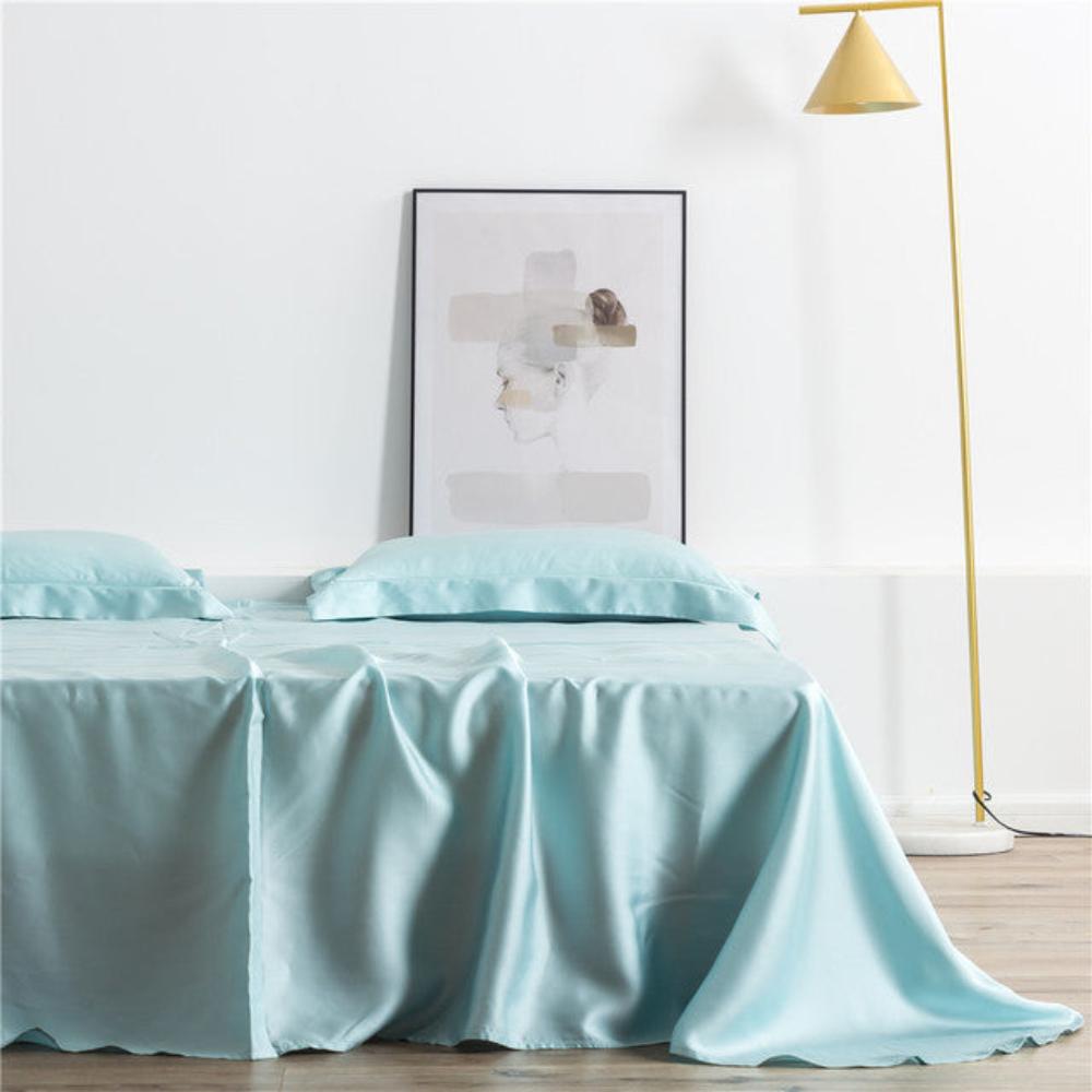 Luxury 100% Silk 25 Momme Silk Beauty Healthy Skin Flat Bed Sheet - Anna's Linens