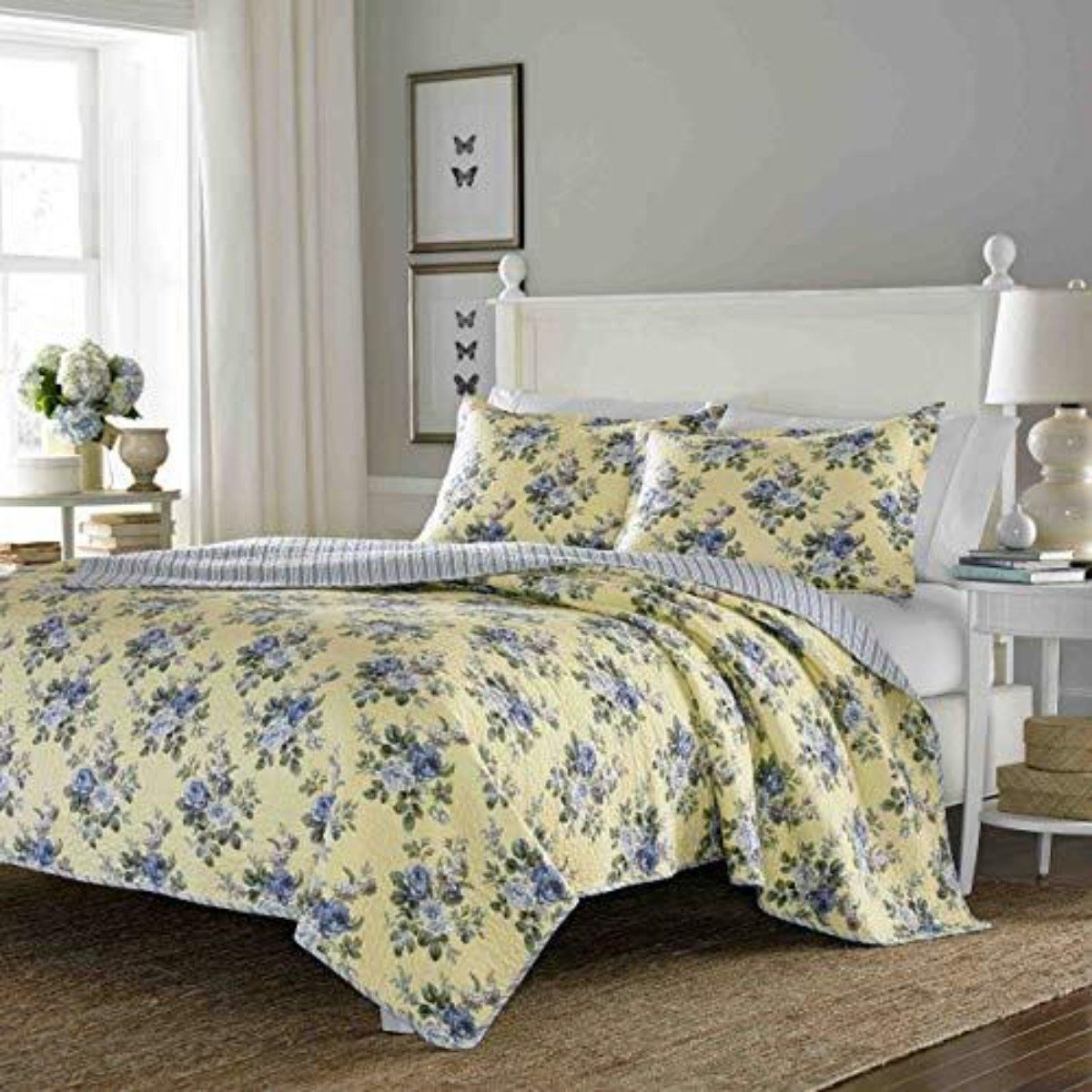 Luxury Premium Ultra Soft Quilt Coverlet, Comfortable Bedding Set, All Season Stylish Bedspread - Anna's Linens