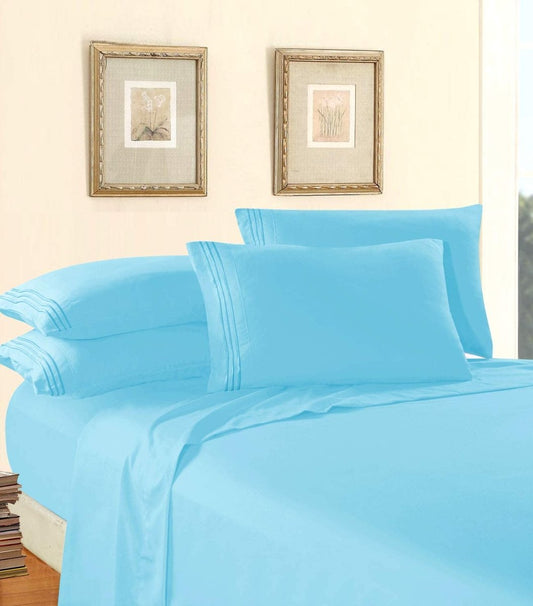 Luxury Soft 1500 Thread Count Egyptian 4 pcs Premium Quality Wrinkle Resistant Coziest Bedding Set Deep Pockets - Anna's Linens