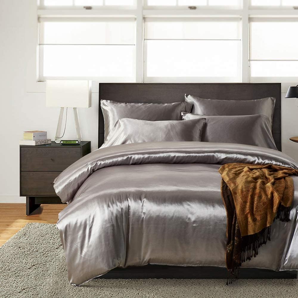 Satin Bedding Set Luxury Style Duvet Cover - Anna's Linens