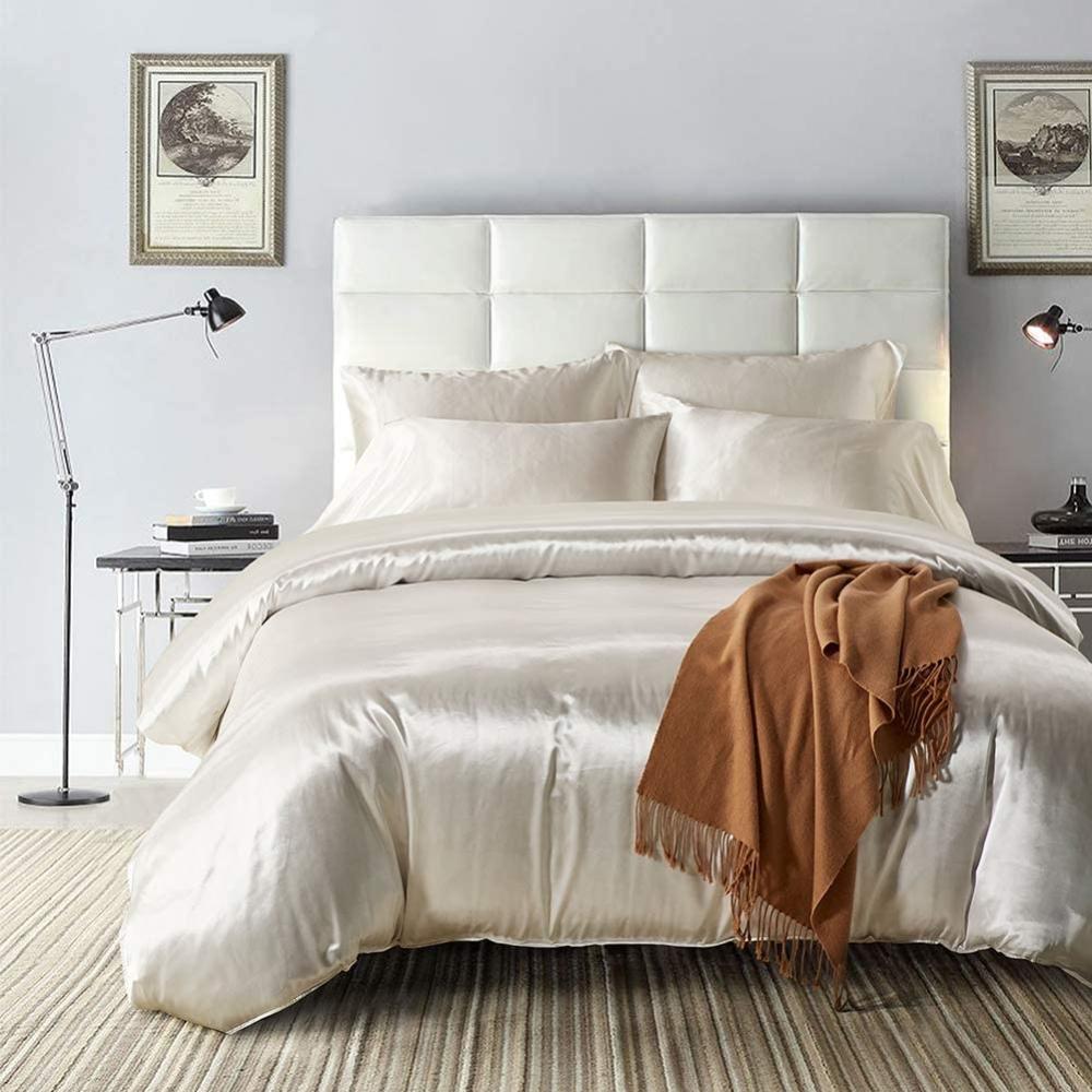 Satin Bedding Set Luxury Style Duvet Cover - Anna's Linens
