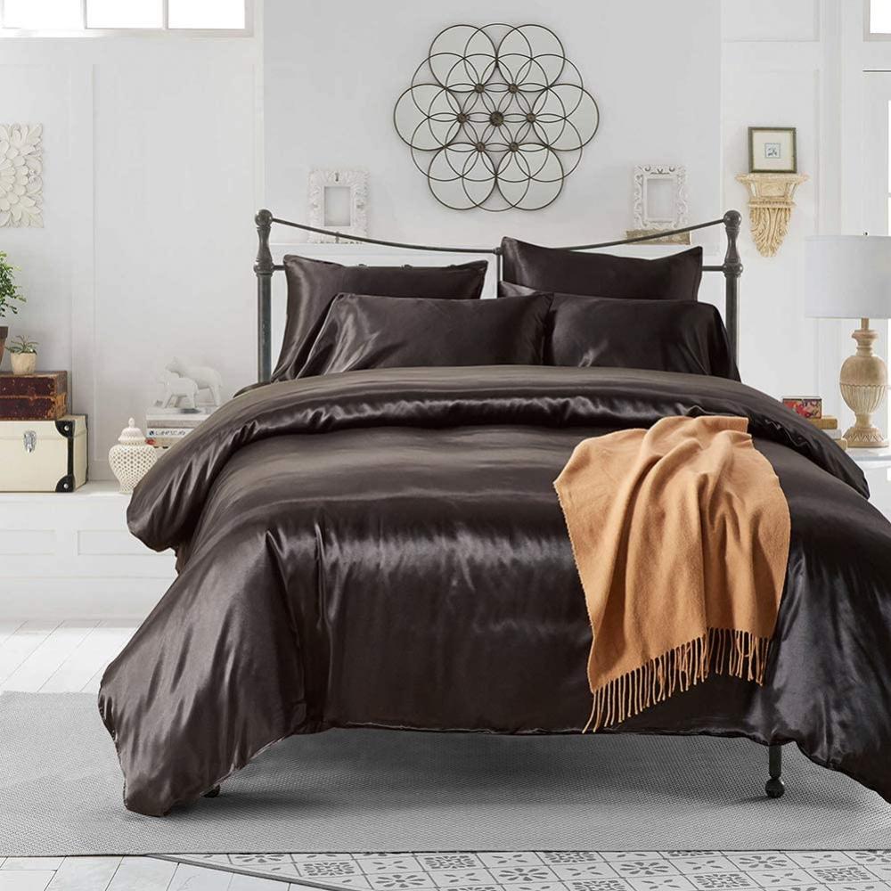 Satin Bedding Set Luxury Style Duvet Cover - Anna's Linens