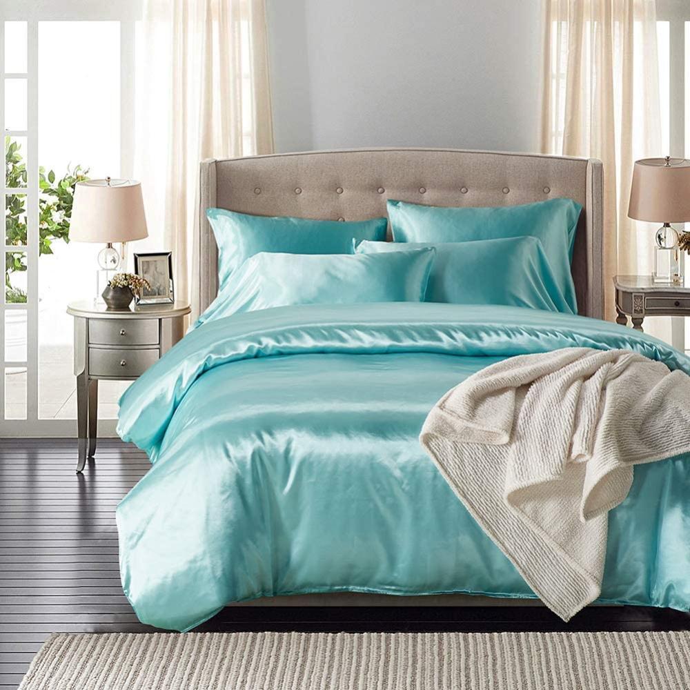 Satin Bedding Set Luxury Style Duvet Cover - Anna's Linens
