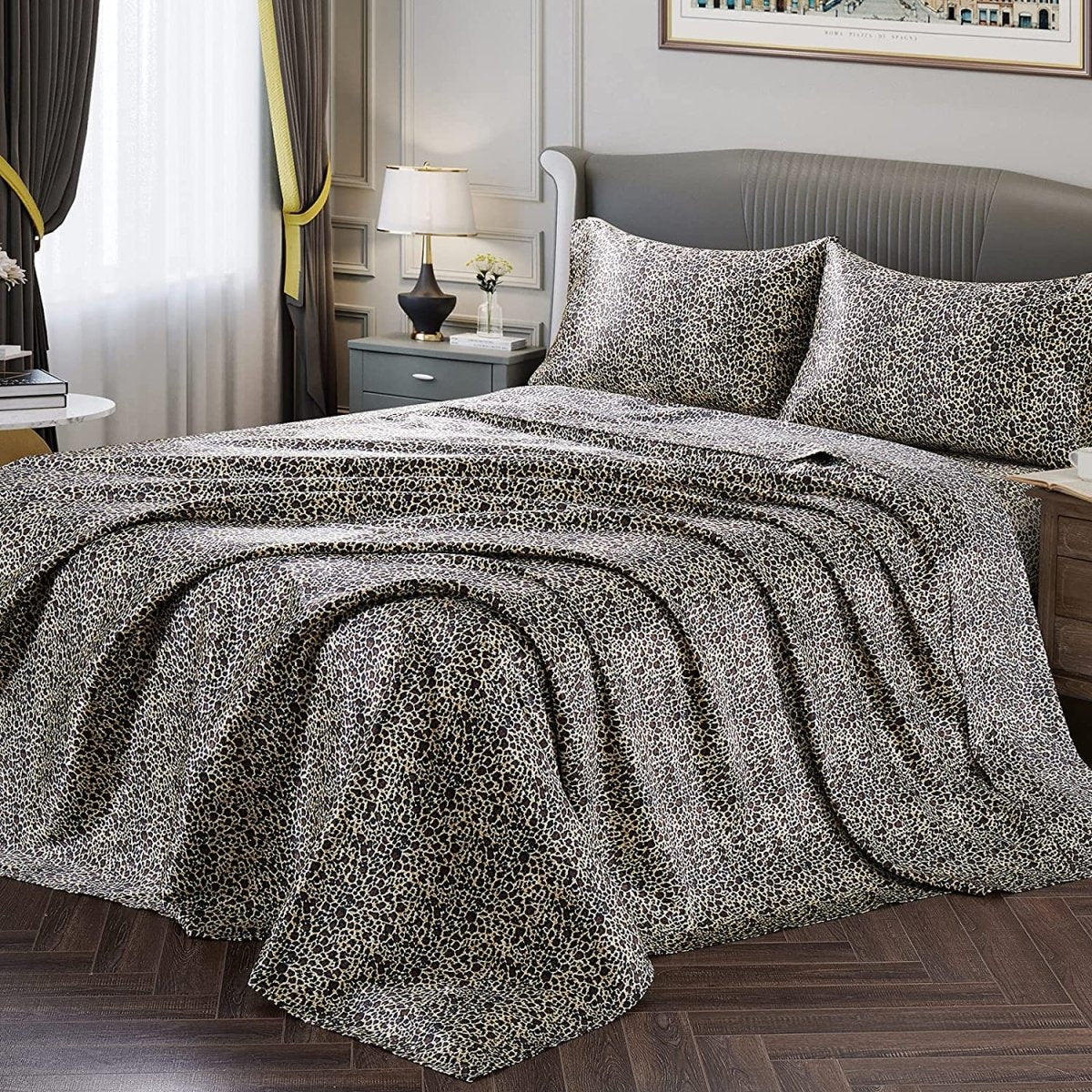 Satin Silky Soft 4 pcs Bed Sheets Set - Anna's Linens