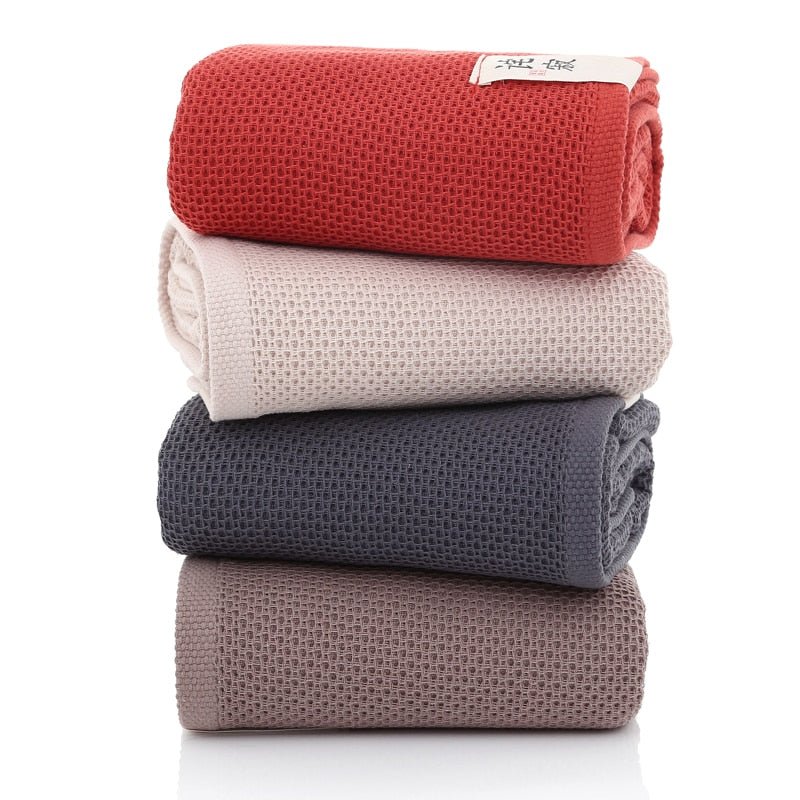 Set of 2. Cotton Quick Dry Bath Towels - Anna's Linens