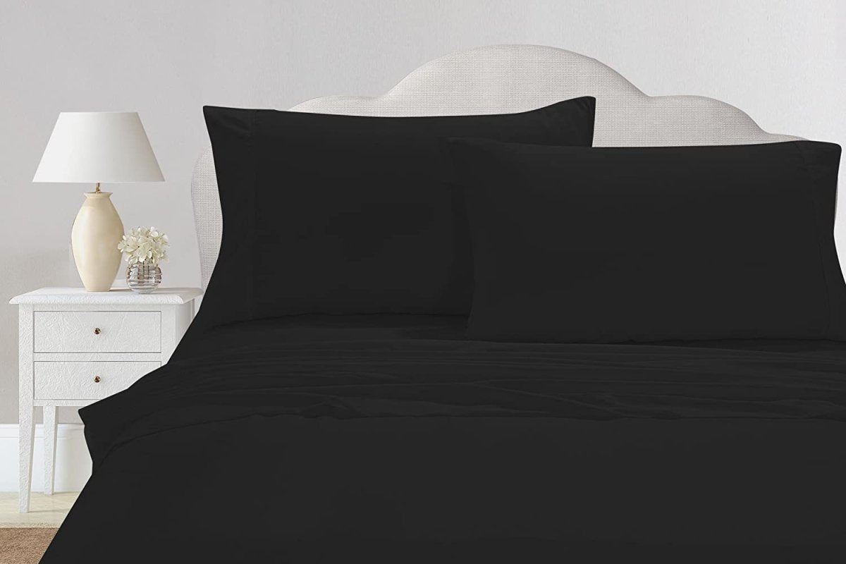 Set of 2 Silky Soft Polyester Single Flat Sheet - Anna's Linens