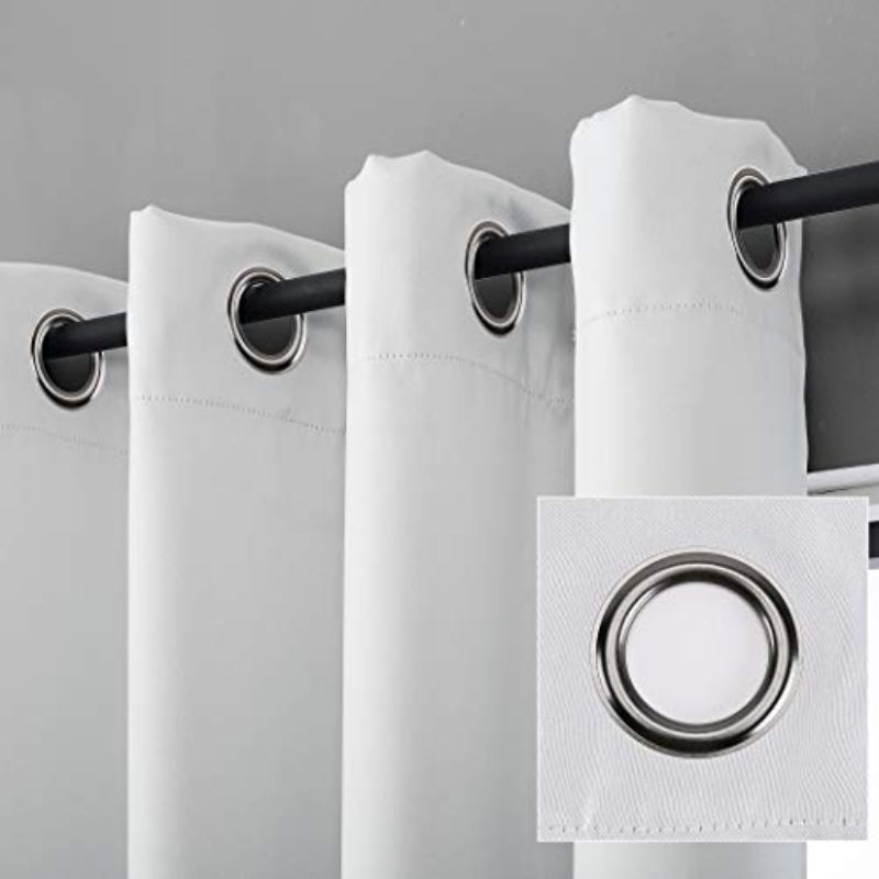 Set of 2. Sun Zero Blackout Grommet Curtain - Anna's Linens