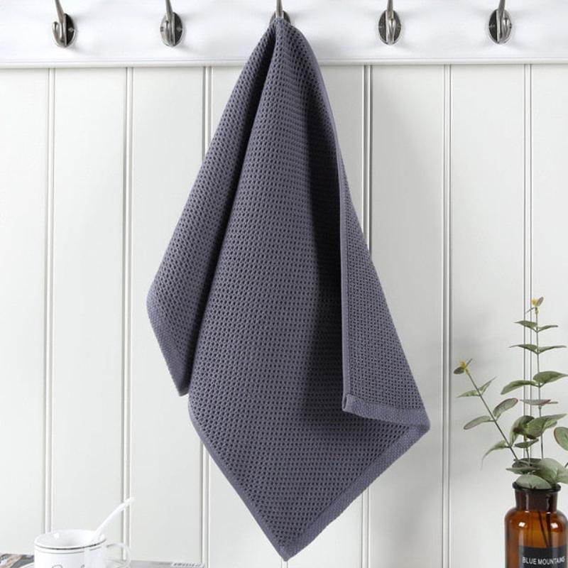 Set of 3. Cotton Hand Waffle Towels - Anna's Linens