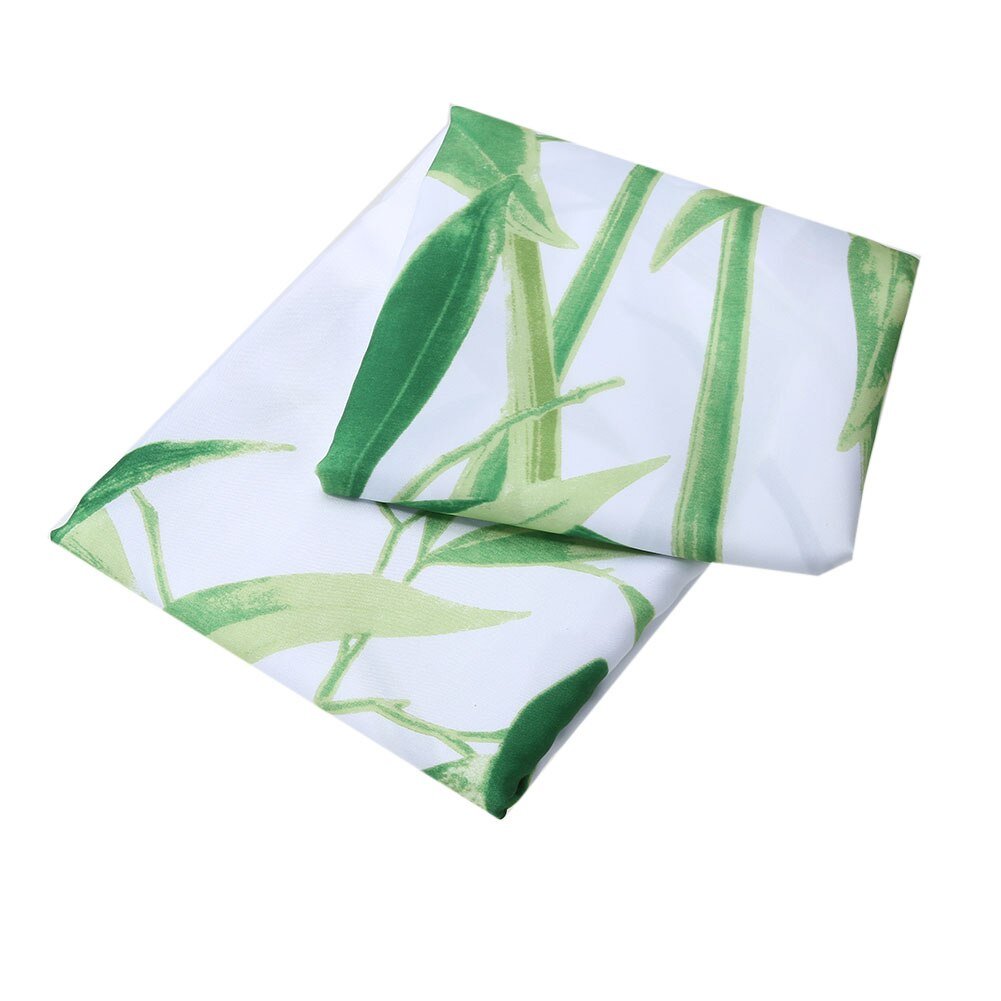 Shower Curtain Waterproof Polyester 3D Bamboo 71" x 71" - Anna's Linens