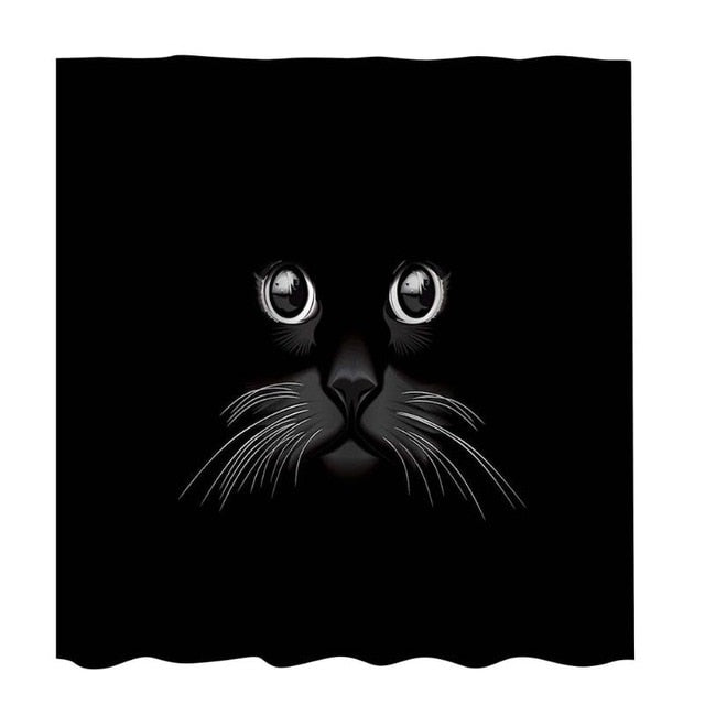 Shower Curtain Waterproof Polyester 3D Bamboo 71" x 71" - Anna's Linens