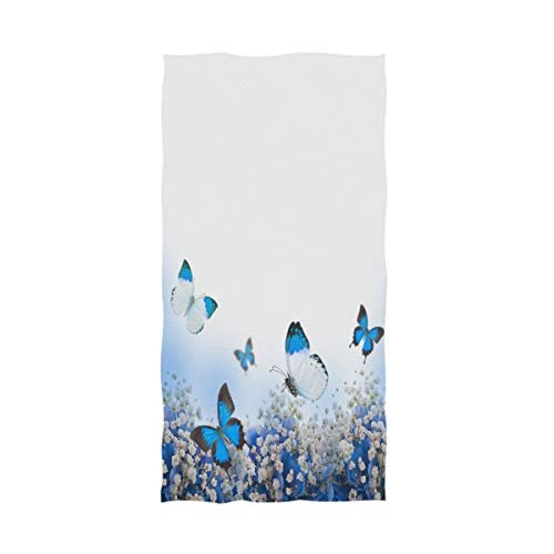 Soft Highly Absorbent Large Decorative Hand Towel Multipurpose for Bathroom Hotel Gym & Spa (16 x 30 Inches) - Anna's Linens