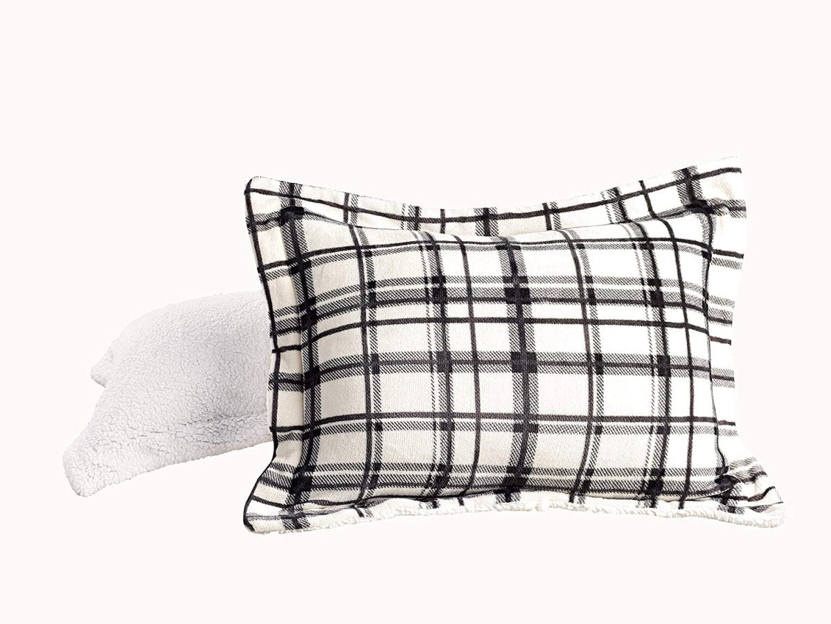 Softest Coziest Sherpa Premium Quality Down Alternative Micro - Suede 3 pcs Reversible Comforter Set - Anna's Linens