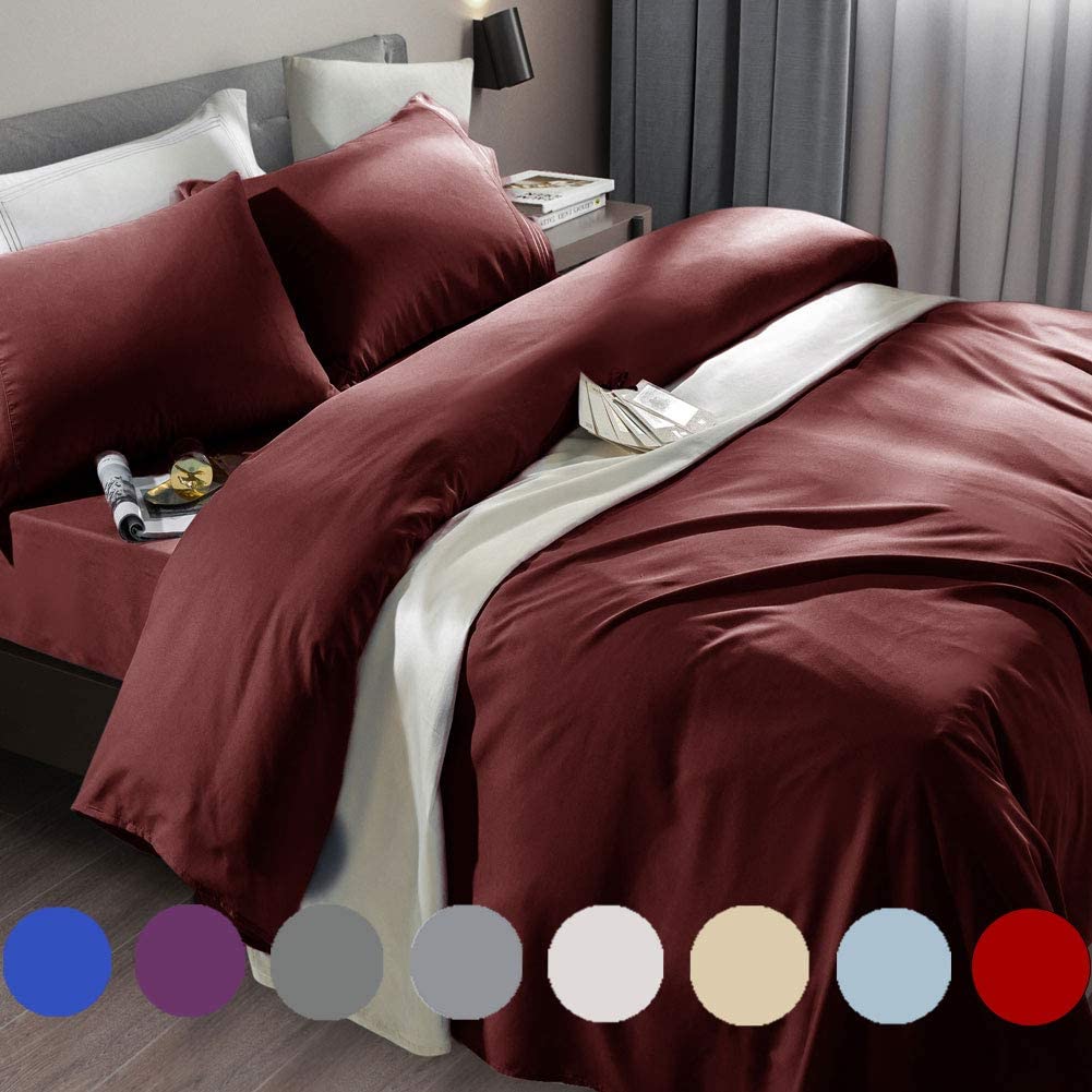 Super Soft 1800 Thread Count Luxury Egyptian Wrinkle Hypoallergenic 6 pcs Bed Sheet Set - Anna's Linens
