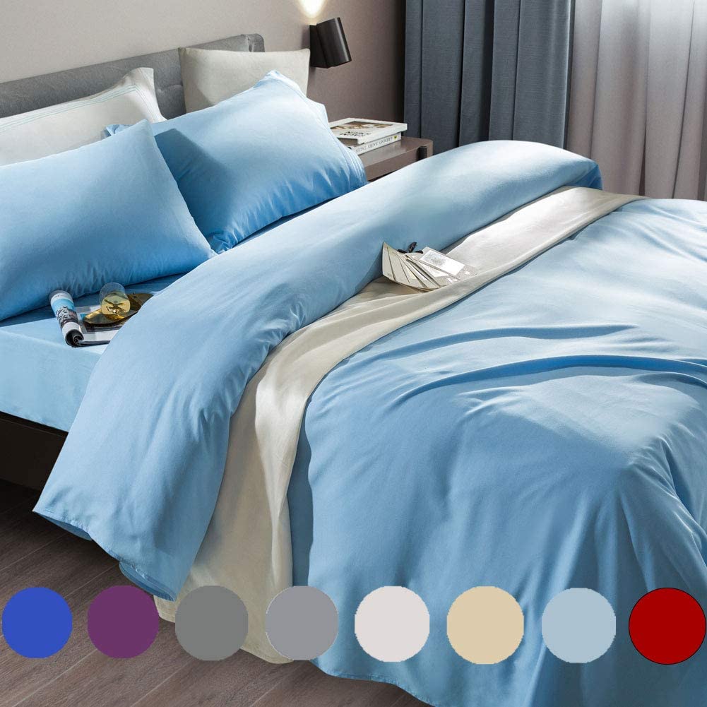 Super Soft 1800 Thread Count Luxury Egyptian Wrinkle Hypoallergenic 6 pcs Bed Sheet Set - Anna's Linens