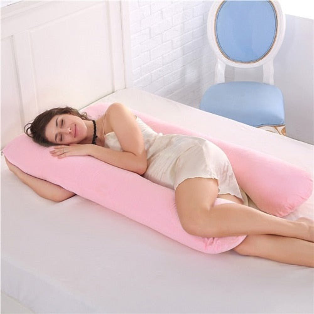 U shape Maternity Pregnancy Pillow Side Sleeper - Anna's Linens