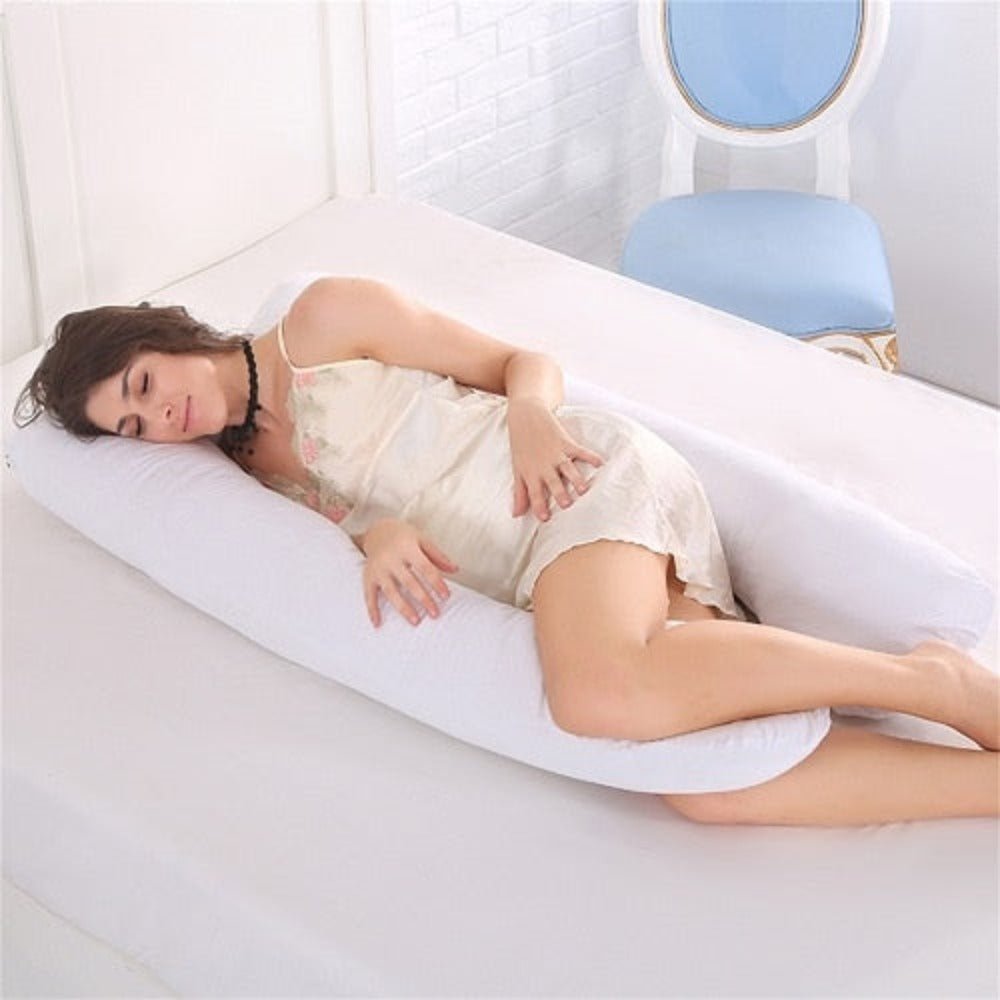 U shape Maternity Pregnancy Pillow Side Sleeper - Anna's Linens