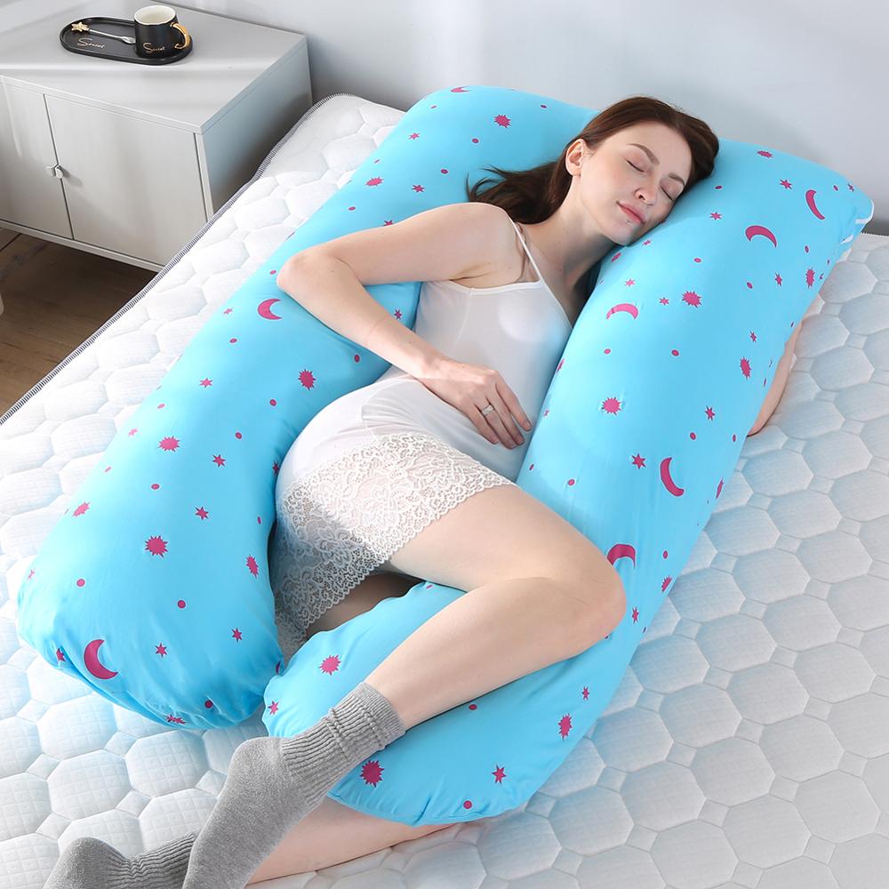 U shape Maternity Pregnancy Pillow Side Sleeper - Anna's Linens