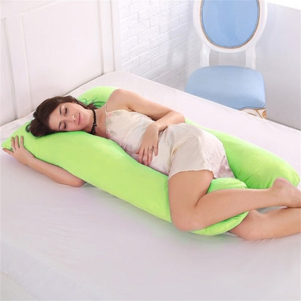 U shape Maternity Pregnancy Pillow Side Sleeper - Anna's Linens