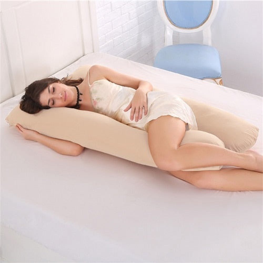 U shape Maternity Pregnancy Pillow Side Sleeper - Anna's Linens