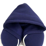Blue Hooded pillow