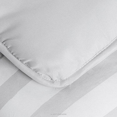 Grey White Stripe